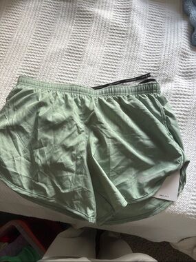 Nike Sage Green Dri-FIT Running Shorts
